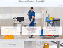 Tablet Screenshot of blackwoodservicesgroup.com